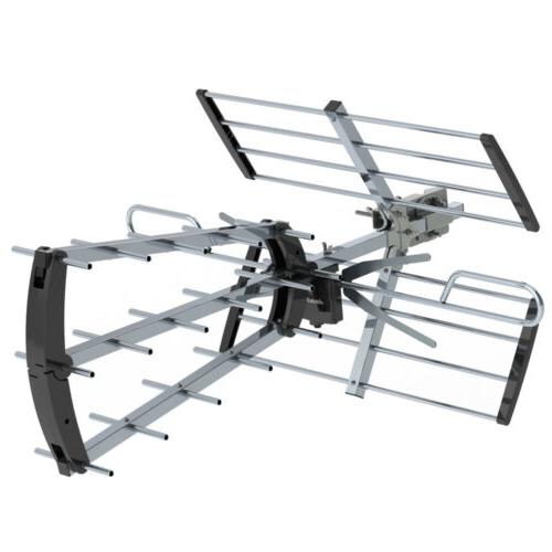 200 Mile Long Range Outdoor TV Antenna Amplified HDTV 1080P 