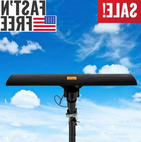Long Range 480 Miles Outdoor Amplified HD TV Antenna High Ga