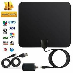 TV Antenna for Digital TV Indoor HDTV Antenna With 120 Miles