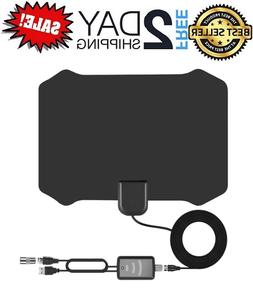 TV Antenna for Digital TV Indoor HDTV Antenna With 120 Miles
